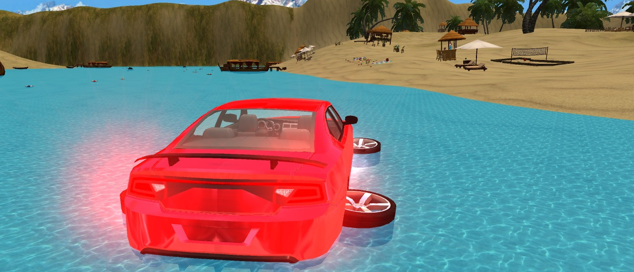 Play Water Car Surfing 3D Thumbnail